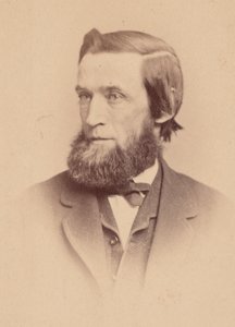 ヒューバート アンソン ニュートンの肖像 1830 ～ 1896 年、1870 ～ 1877 年。 作： Sarony and Co