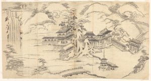 中華風風景 作： Sasaya (workshop of)