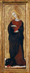 聖マーガレット、c。 1435年。 作： Sassetta