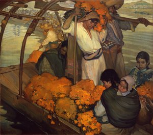 供物 作： Saturnino Herrán