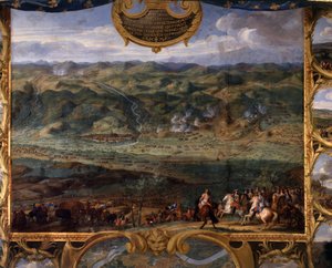 グランド・コンドとして知られるブルボン・コンド（Bourbon-Conde）公爵ルイ2世の行動（1621-1686年）。三十年戦争中のフリブールの戦い（1644年）-救世主ザ・テイル（ルコント伯爵）（1659-1694年）の絵画
