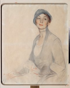ドロボトワ夫人の肖像 作： Savelij Abramovich Sorin