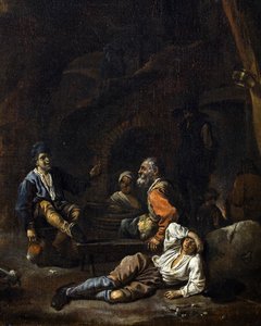行商人の食事 作： Sébastien Bourdon