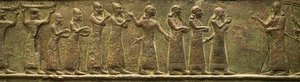 古代アッシリア帝国のバラワット門（低浮き彫り） 作： School Assyrian