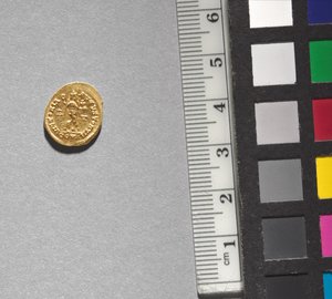 アルカディオスのソリドゥス（裏面）、395～408年（金）（裏面についてはCVL499734参照 作： School Byzantine