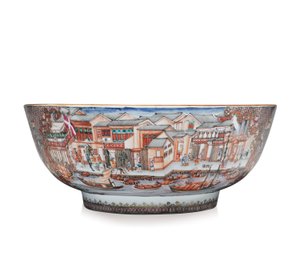 大きなホンボウル、1785年頃（セラミック）