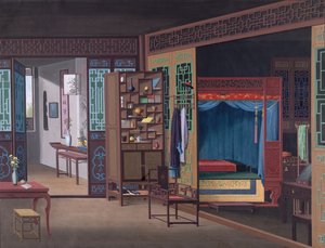 追加。 または。 2190 中国の役人の家の内部の図面 作： School Chinese