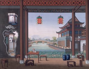 追加。 または。 2194 中国の役人の家の内部の図面 作： School Chinese
