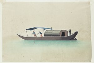 三人乗りのボート（絵画） 作： School Chinese