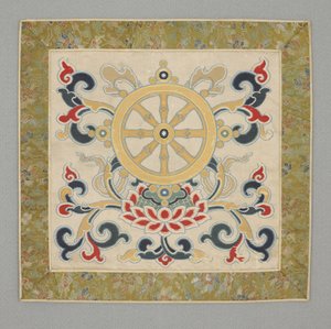 八仏尊、車輪の
法 作： School Chinese
