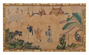 赤い部屋の夢からの 24 の場面の 1 つ 作： School Chinese