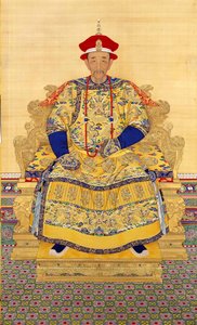 康熙帝 (1654-1722) パー チャイニーズ マスター、18 世紀の最初の 3 分の 1。 - 布に墨と彩色 - 故宮博物院、北京 作： School Chinese