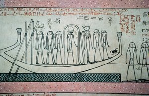 ルクソール、テーベNILの左岸：王家の谷、トゥトモシス3世の墓 作： School Egyptian