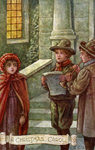 クリスマス・キャロル」チャールズ・ディケンズ著（プリント） 作： School English
