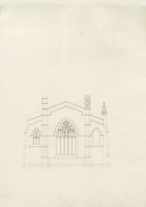 Burton-upon-Trent - Holy Trinity Church: Drawing, nd [?1820s] (drawing)