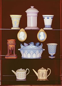 ウェッジウッド製品のコレクション 作： School English