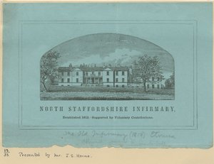 エトルリア-「ノース・スタッフォードシャー診療所」：線刻画、nd [1819] (プリント) 作： School English
