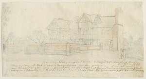 Kingswinford - Bradley Hall: 色付き鉛筆画 作： School English