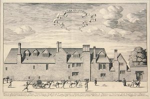 1369年のNovum Hospitium(彫刻) 作： School English