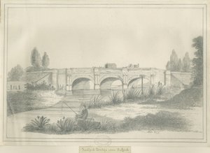 Stafford - Radford Bridge: pencil drawing, nd [?19世紀] (drawing) 作： School English