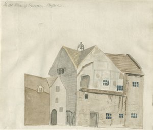 Stafford - The Old House of Correction: 水彩画, nd [?early 19 cent] (絵画) 作： School English