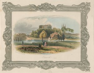 タムワース城：スティール・エングレーヴィング（ティンテッド）, nd [c 1841] (プリント) 作： School English