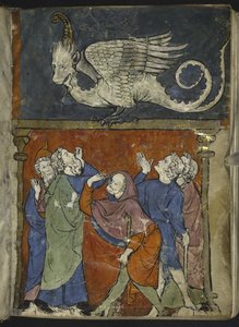 MS 11639 f.742v Le serpent d