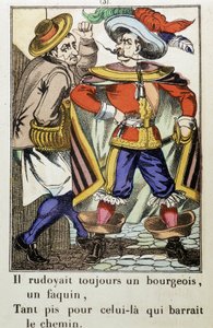 キャプテン・フラカス：「彼はいつもブルジョワを気取っていた...」小説：Theophile Gautier（1811-1872） - Image by Epinal