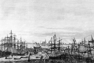 ナポレオン・ボナパルト（Napoleon I Bonaparte）が率いたエジプト遠征（Conquete of Egypt）（1798年～1801年 作： School French
