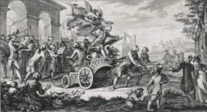 Le Triomphe by Jean-Philippe Rameau (Jean Philippe) (1683-1764) - イギリスの作曲家、チェンバロ奏者、オルガン奏者、音楽理論家 作： School French