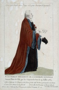 国民議会議長 Le Bailly氏 作： School French