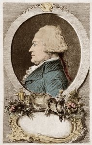 アンテルム・ブリヤ・サヴァラン（Brillat-Savarin）の肖像 第三国の奉行、副官、フランスの美食家、作家 作： School French