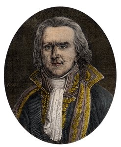 ジャン・エティエンヌ＝マリー・ポルタリスの肖像。フランスの法学者・政治家（1746 -1807） - ジャン＝エティエンヌ＝マリー・ポルタリス伯爵（1746-1807 作： School French