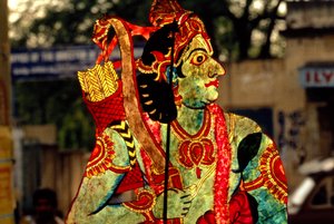 ラーマ神の像 作： School Indian