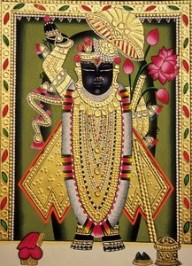 シュリナタン・ナートワラン卿 紙本小品画展 作： School Indian