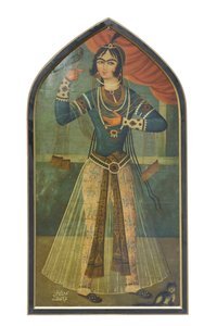 ゴハル・タージ・バニ・アバシ、メール・アリ・イスファハニ、美術館 作： School Iranian