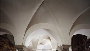 チャプターハウスの内観、5世紀 作： School Italian