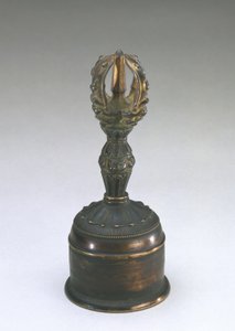 鎌倉時代の仏教儀式用の鐘 作： Japanese School