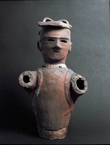 葬祭用テラコッタ彫刻（埴輪）古墳時代（250～538年 作： Japanese School