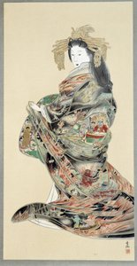 地獄絵図」や「美人画」。 作： Japanese School