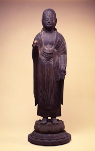 Jizo Bosatsu, Late Heian - Fujiwara Period 作： Japanese School