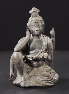 Nyoirin Kannon, Kamakura Period (bronze) 作： Japanese School