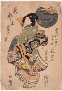 無題（カラー木版画）