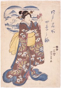無題（カラー木版画） 作： School Japanese