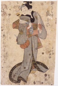 無題（カラー木版画）