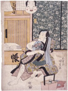 無題（カラー木版画）