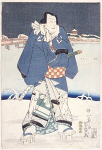 無題（カラー木版画）