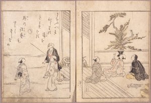 Nimetön (värillinen puupiirros) 作： School Japanese