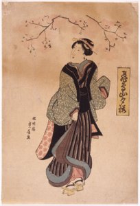 Xilogravura colorida (tinta) 作： School Japanese