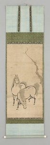 二頭の馬